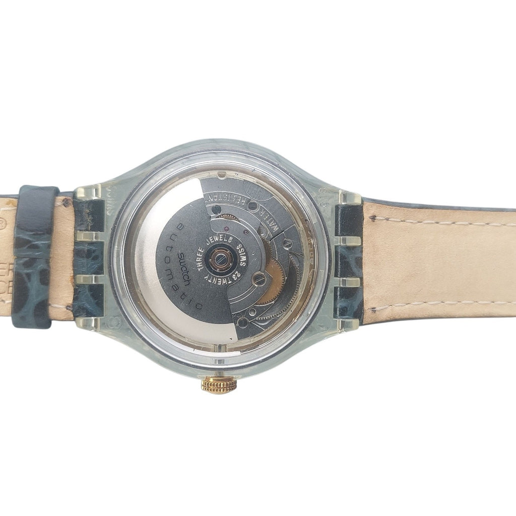 Swatch Watch NACHTIGALL SAK104 1993 Automatic Swiss Made New Old Stock