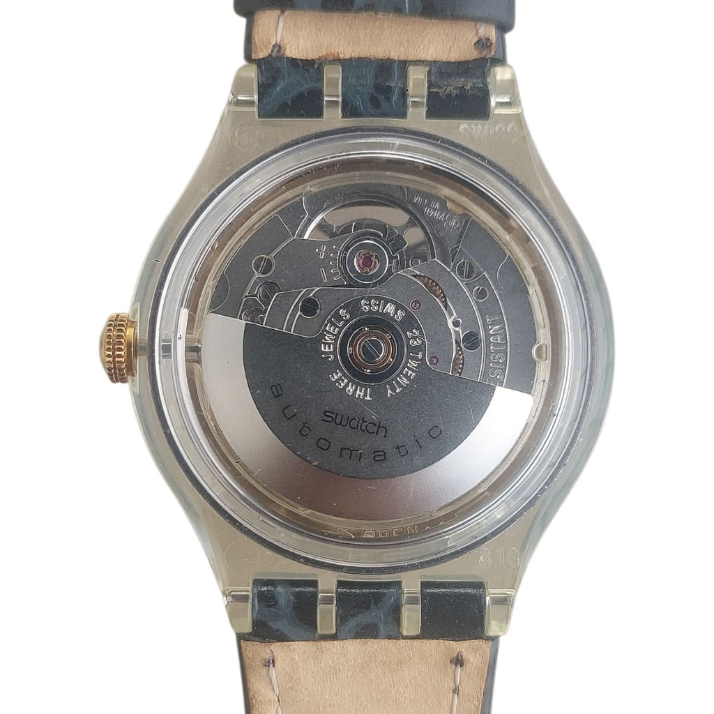 Swatch Watch NACHTIGALL SAK104 1993 Automatic Swiss Made New Old Stock