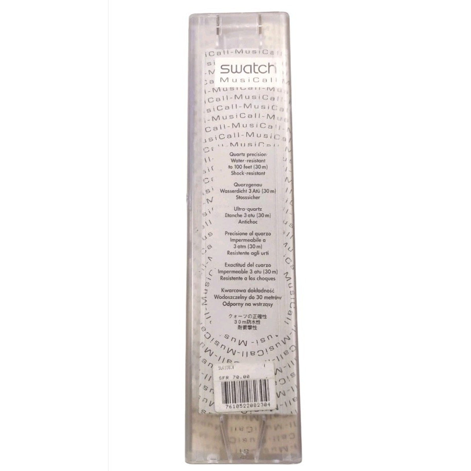 Swatch Specials Musicall Watch SLK110C 1999 Montreux Jazz festival New In Case