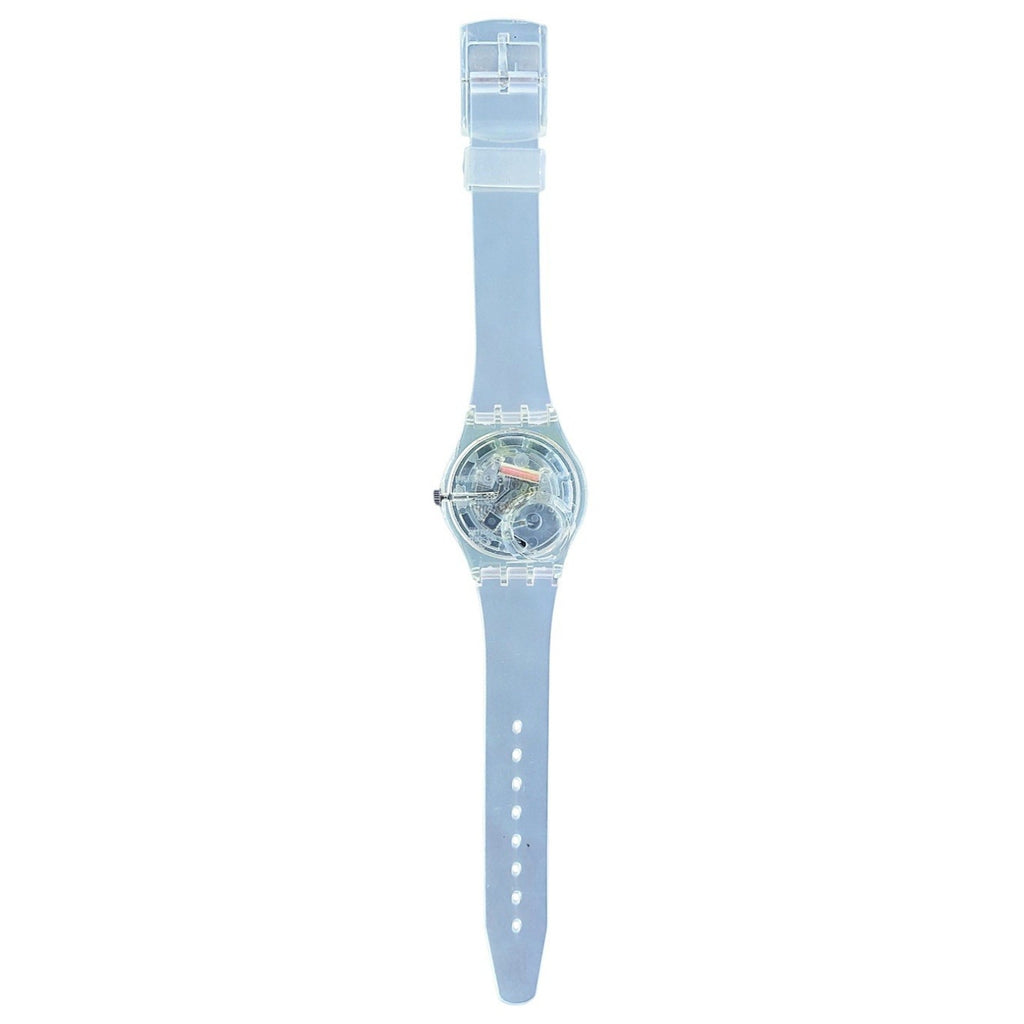 Swatch Watch OONGAWAH! GK193 1995 Dummy With New Clear Jelly Band