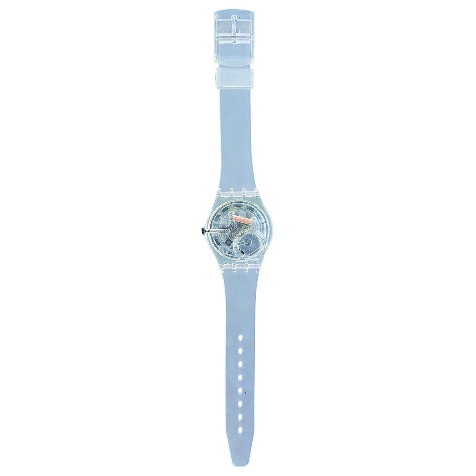 Swatch Watch OONGAWAH! GK193 1995 Dummy With New Clear Jelly Band