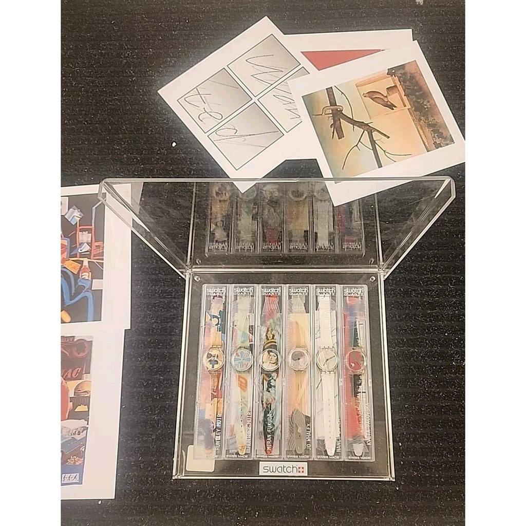 Swatch Artpack4 Watch Set with the TICKING BRAIN GK247 by Jo Whaley