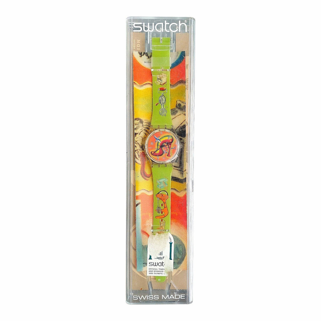 Vintage Swatch Watch STILETTO GK270 1998 Limited Edition Design by Cisco Jimenez