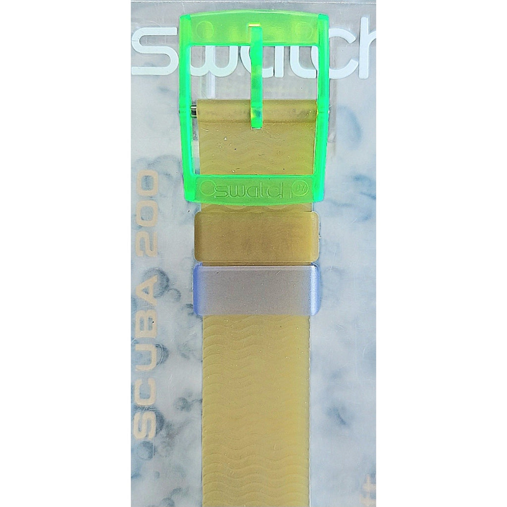 Swatch Watch BLUE ICE SDK107 1993 Scuba Divers Rare Skeleton Dial Swiss Quartz