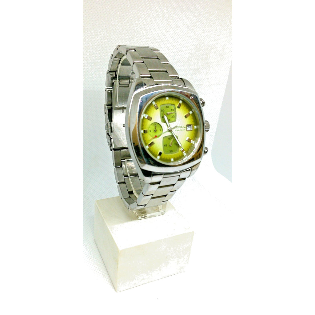 Fossil Arkitekt Speedway Chronograph Stainless Steel Men's Quartz Watch FS-2896