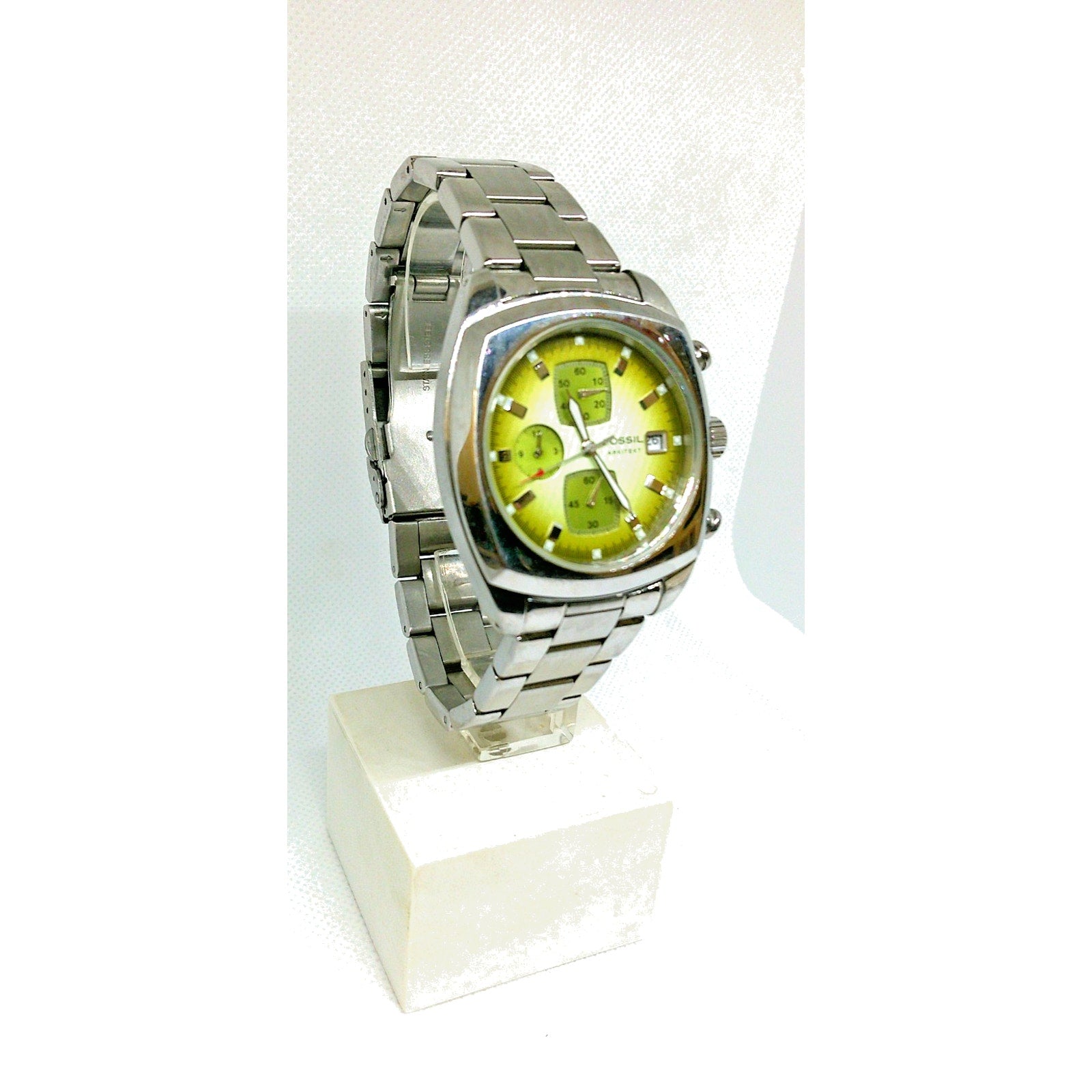 Fossil Arkitekt Speedway Chronograph Stainless Steel Men's Quartz Watch FS-2896