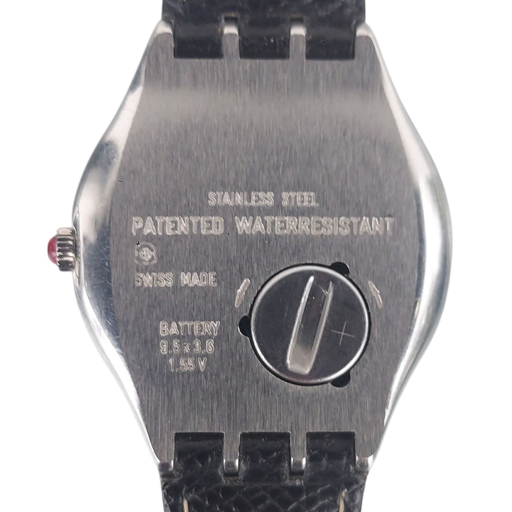 Vintage Swatch Watch LAVA ROCK YDS401 1995 Irony Scuba With Case & Battery