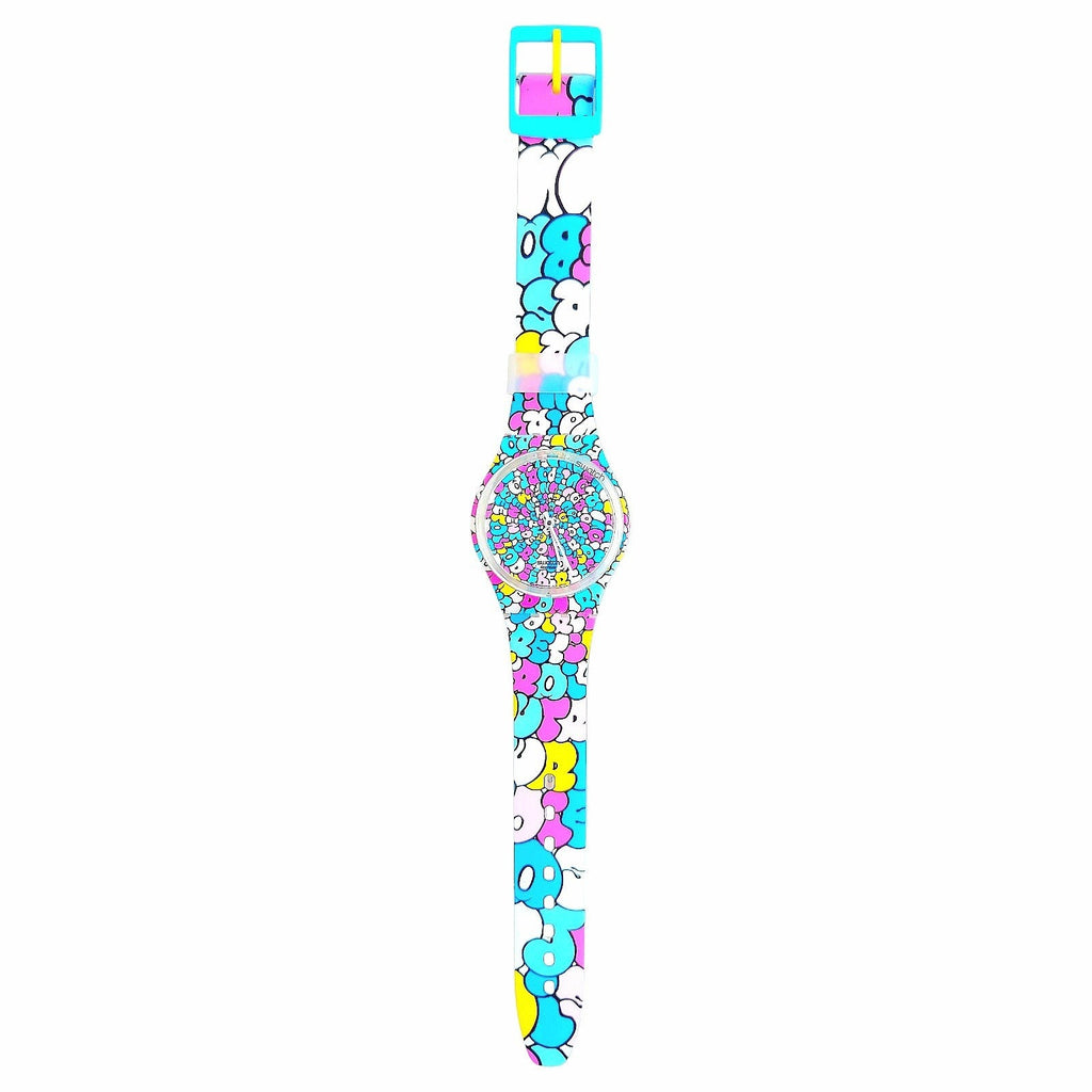 Swatch Watch LOVE SONG GE232 2011 Kidrobot Specials Designed By Tilt