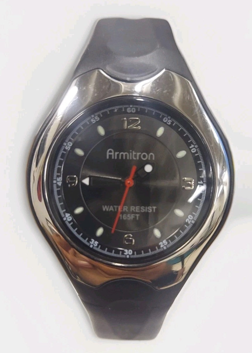 Armitron EASY READ Womens Water Resistant Quartz Sports Watch With New Battery 
