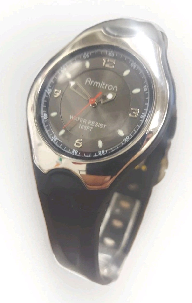 Armitron EASY READ Womens Water Resistant Quartz Sports Watch With New Battery 