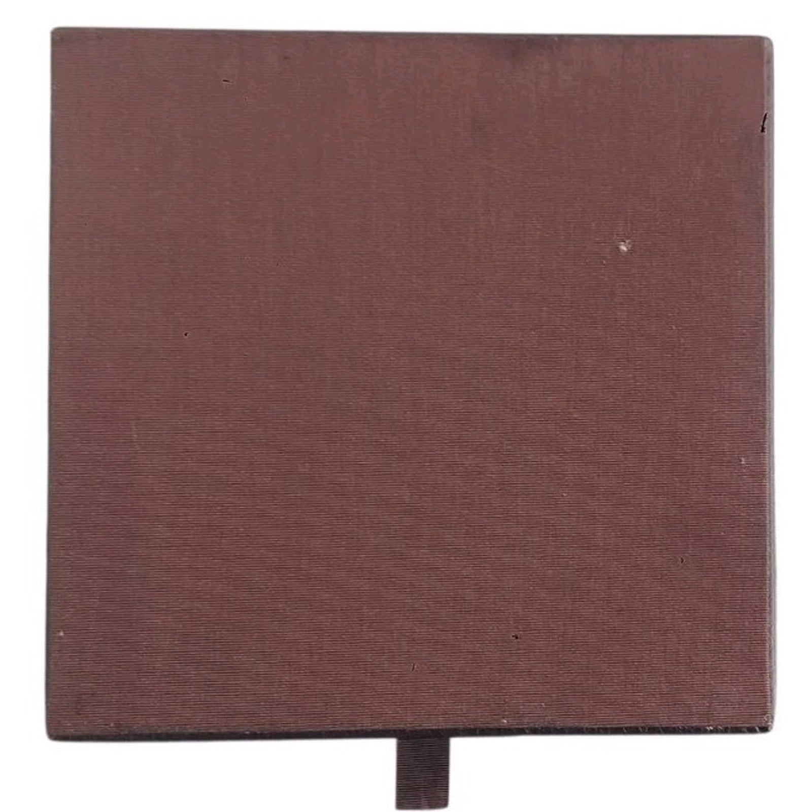 Authentic Fendi Selleria Watch & Band Case Embossed Logo Brown Leather Box