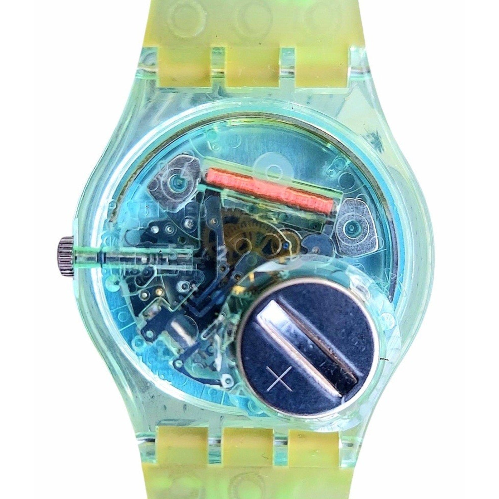 Vintage Swatch Watch GEKRAS GG185 2000 Standard Gents Rare Swiss Made Quartz