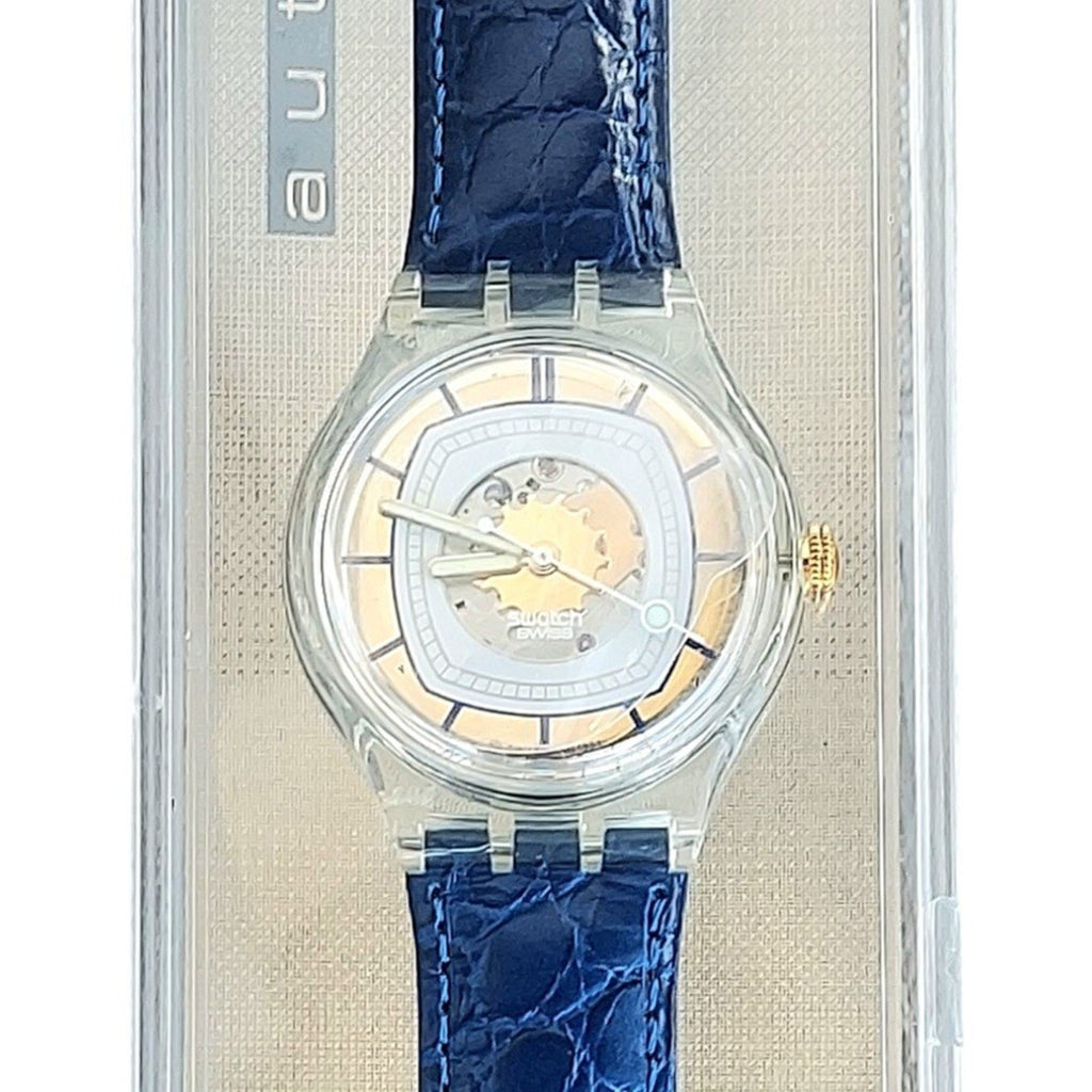 Vintage Swatch HIDDEN VIEW SAK117 1994 Automatic Rare Swiss Made Watch NOS P83