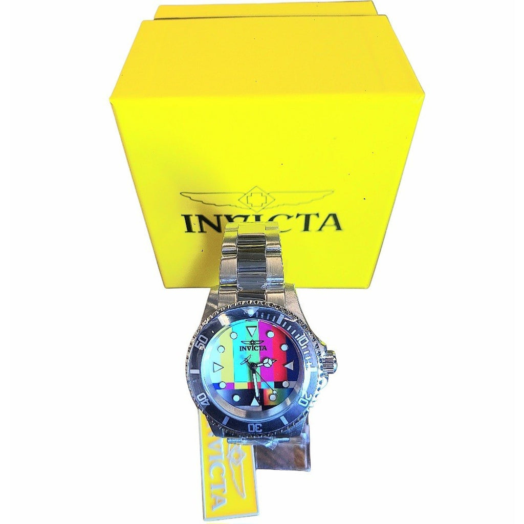 Invicta Pop Art Men's 40mm Stainless Steel Water Resistant Quartz Watch 49061