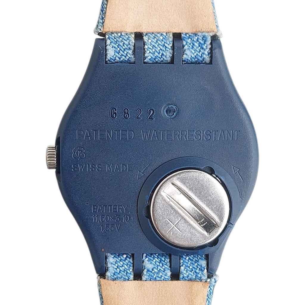 Swatch Watch STARS & PINS GI101 1998 Standard Gents Rare Swiss Made Quartz