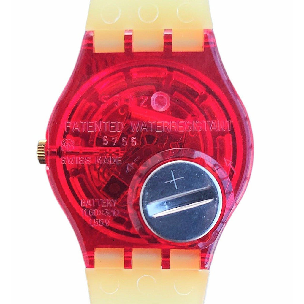 Swatch watch KIMIKO GR123 Special Wristory Box With New Battery N54