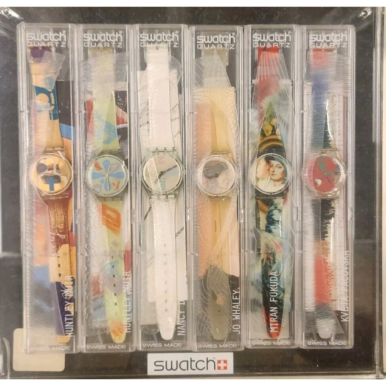 Swatch Artpack4 Watch Set with the TICKING BRAIN GK247 by Jo Whaley