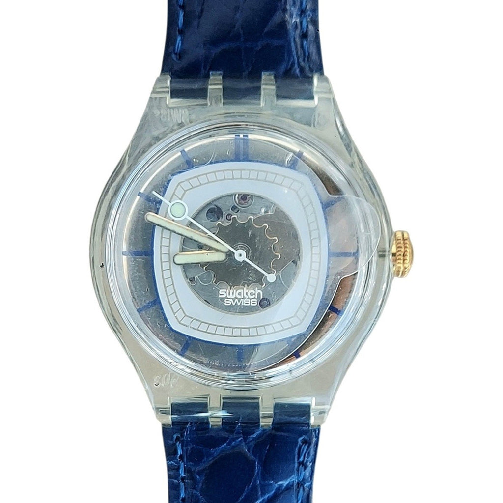 Vintage Swatch HIDDEN VIEW SAK117 1994 Automatic Rare Swiss Made Watch NOS P83