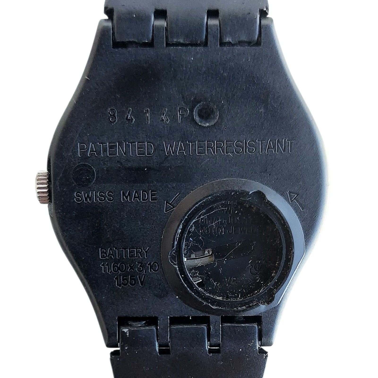 Swatch Watch COLOR WINDOW GB715 1989 Standard Gents Non Working Dummy