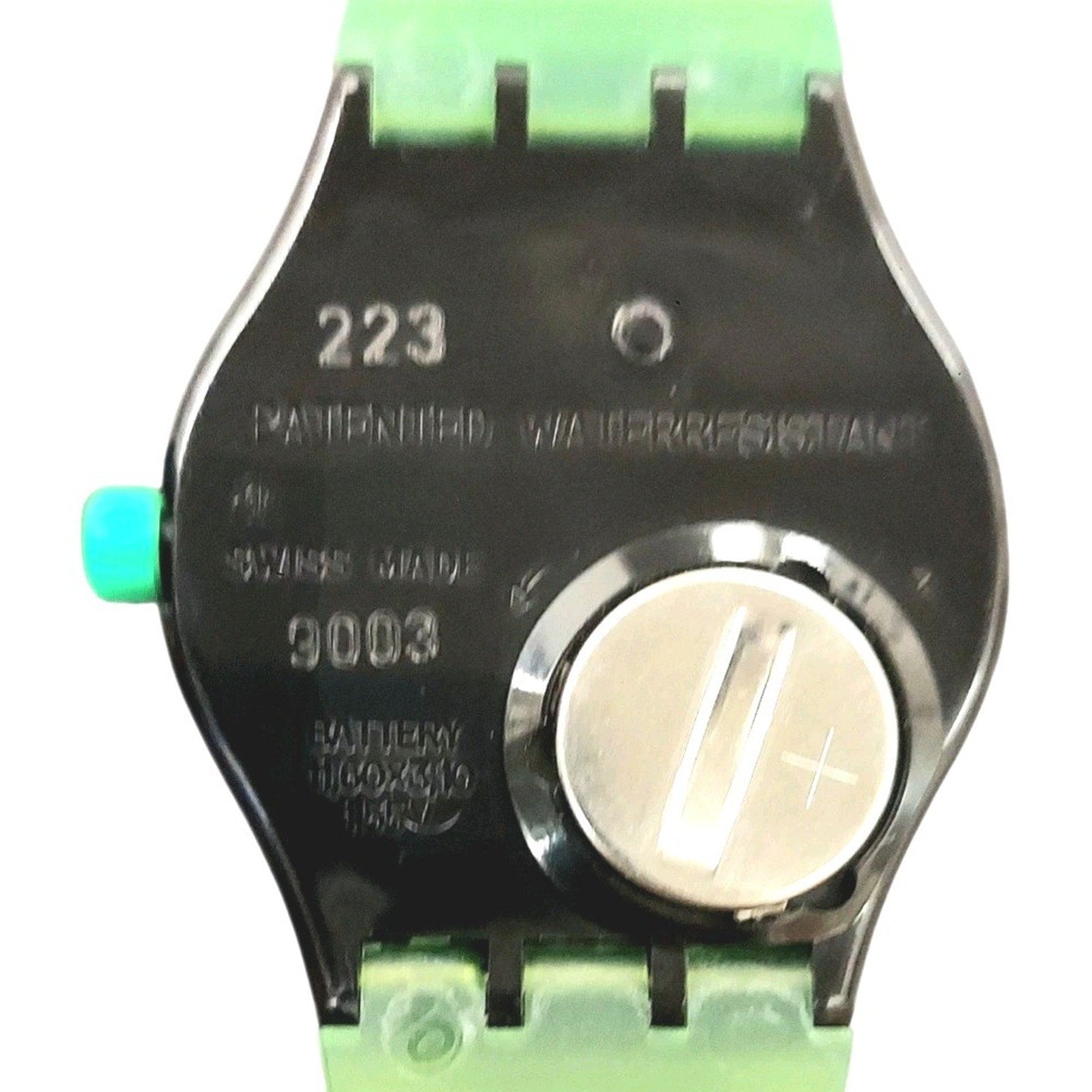 Vintage Swatch JESS RUSH SSSB100 1992 Stop Watch New Old Stock With Battery