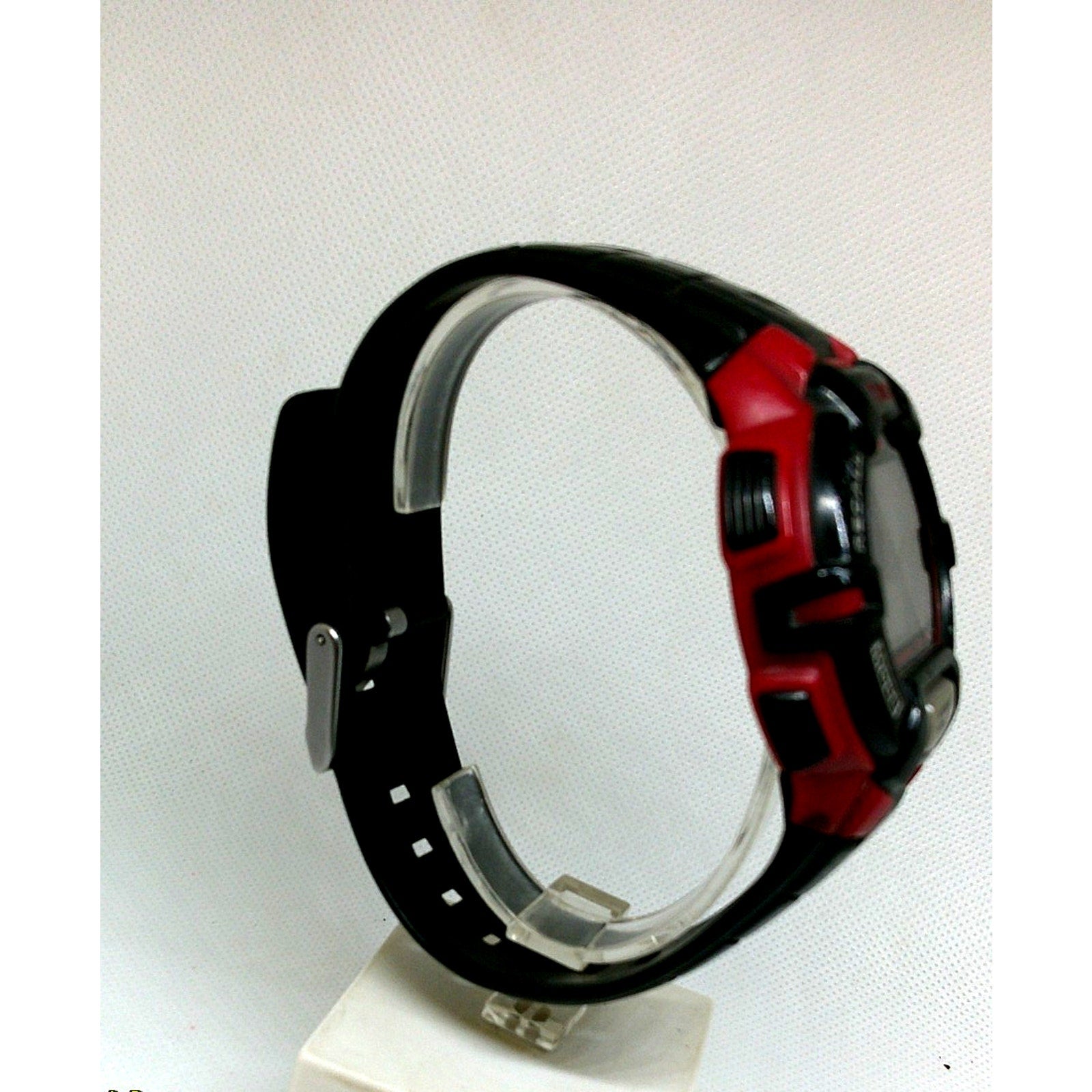 Rare Timex digital watch Ironman Triathlon TK792 30-lap memory chrono Red/Black