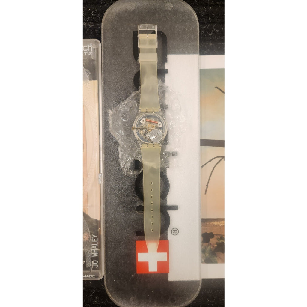 Swatch Artpack4 Watch Set with the TICKING BRAIN GK247 by Jo Whaley