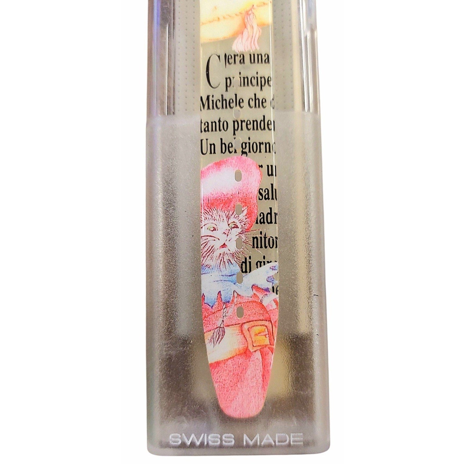 Vintage Swatch Watch LE CHAT BOTTE GG123 1993 Standard Gents With Case & Battery