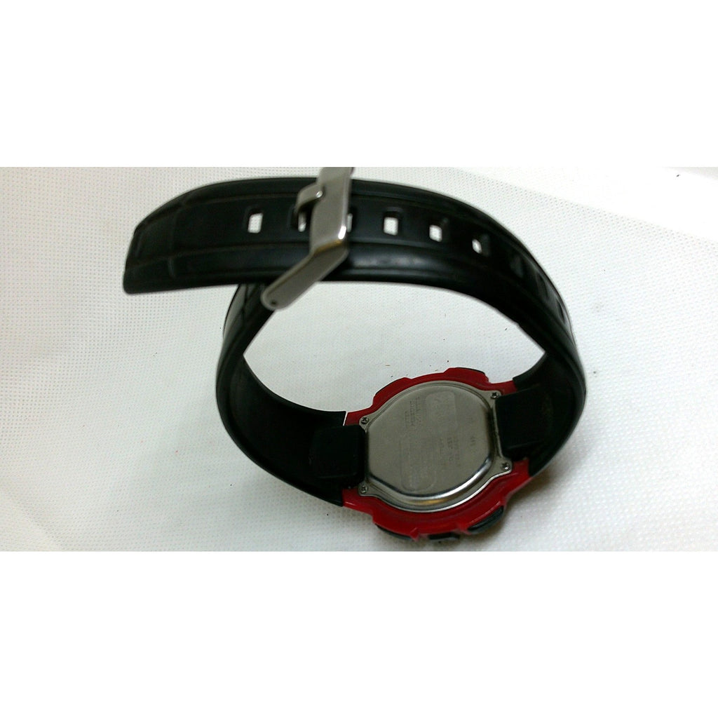 Rare Timex digital watch Ironman Triathlon TK792 30-lap memory chrono Red/Black