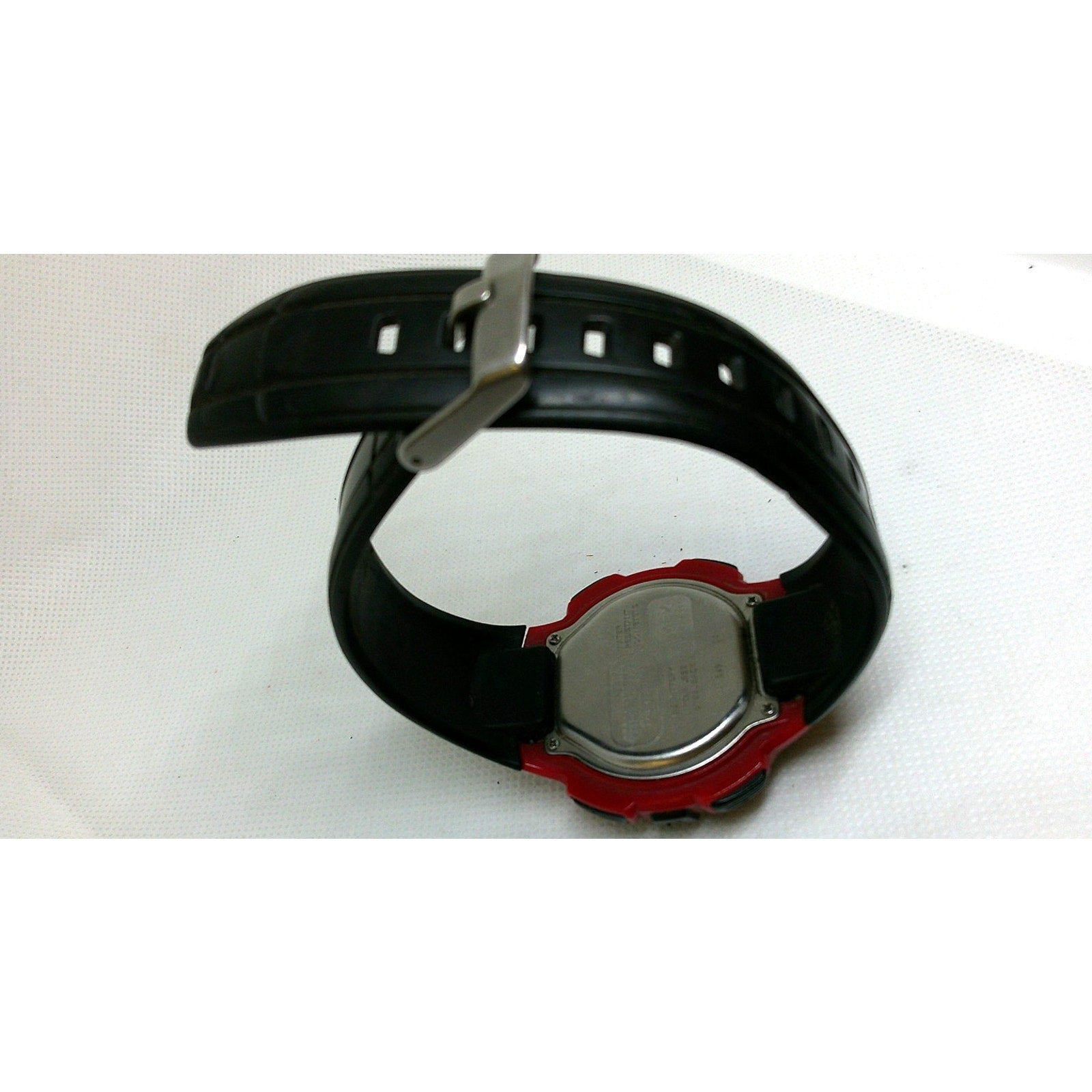 Rare Timex digital watch Ironman Triathlon TK792 30-lap memory chrono Red/Black