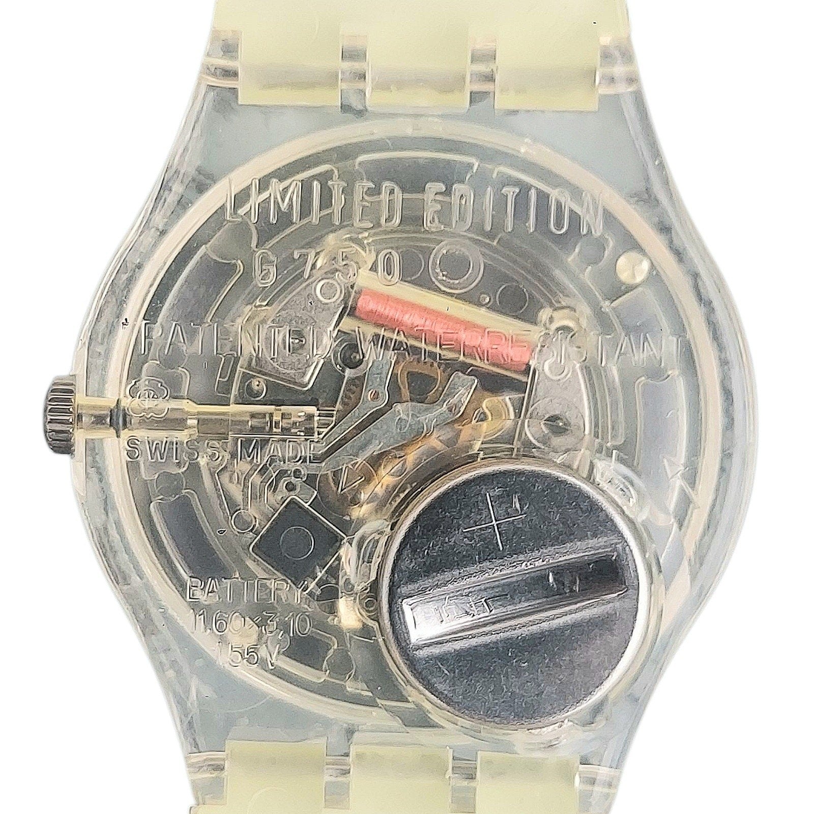 Vintage Swatch Watch STILETTO GK270 1998 Limited Edition Design by Cisco Jimenez