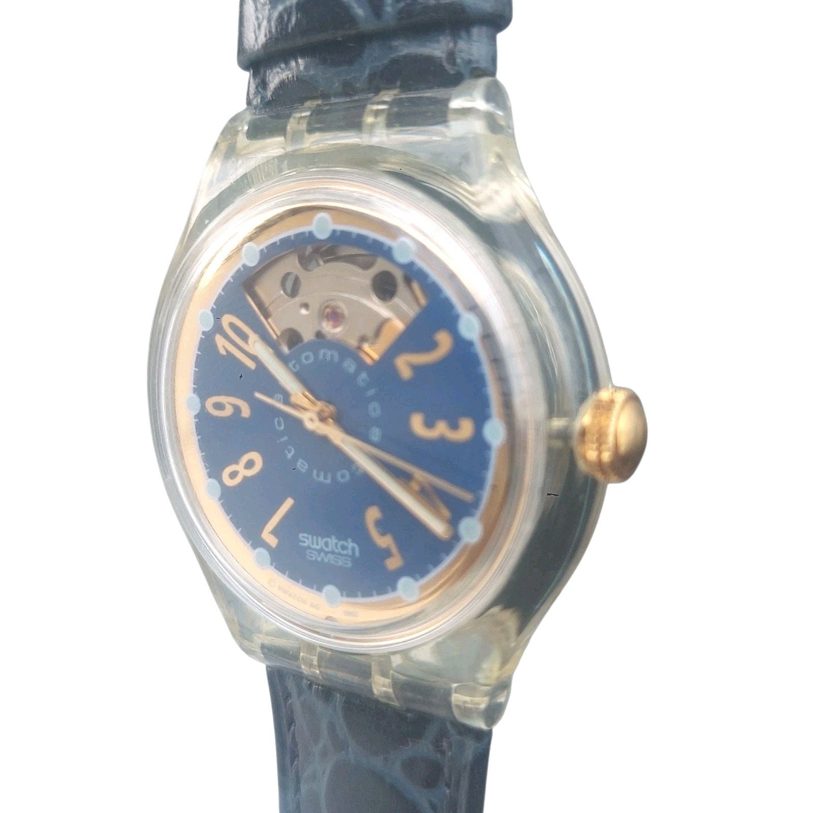 Swatch Watch NACHTIGALL SAK104 1993 Automatic Swiss Made New Old Stock