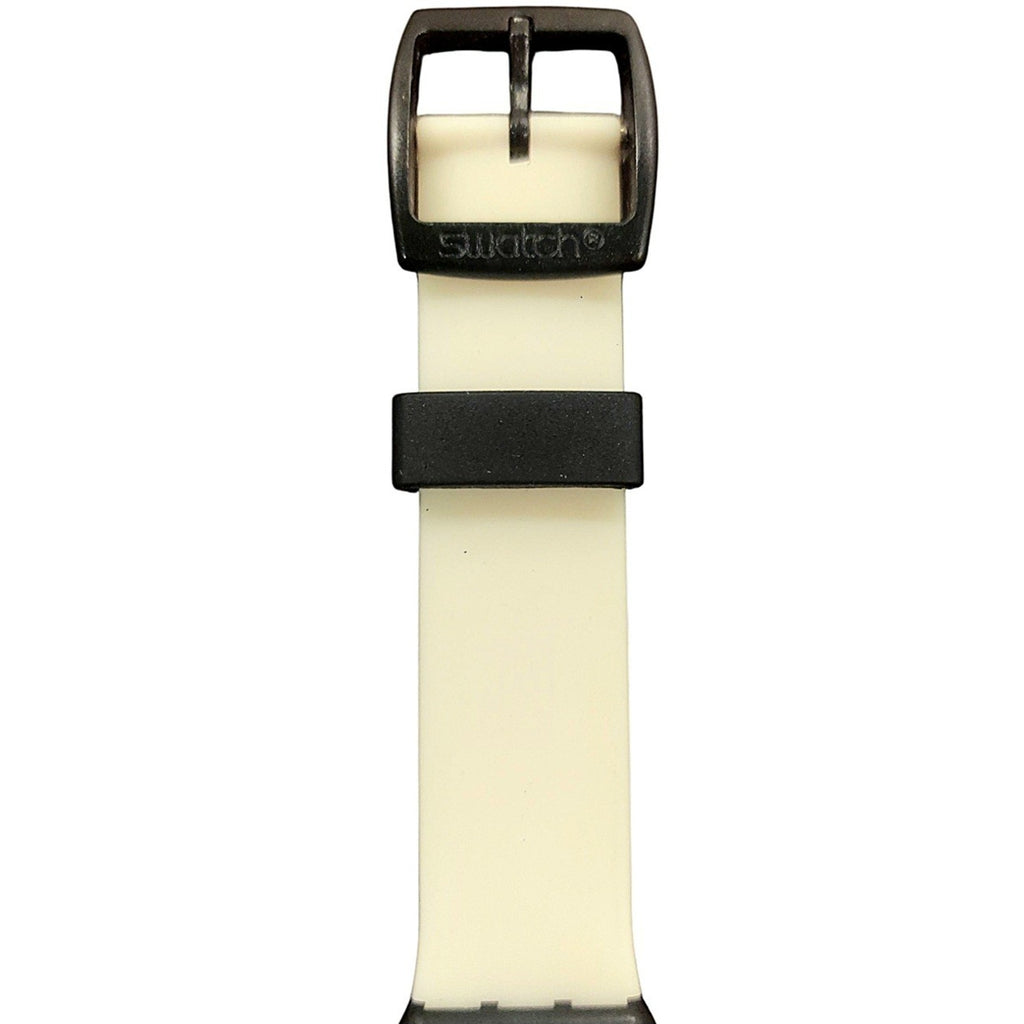 Swatch Watch PANIC BUTTON SUYB108 2004 Skin Chrono Ultra Thin Swiss Made Quartz