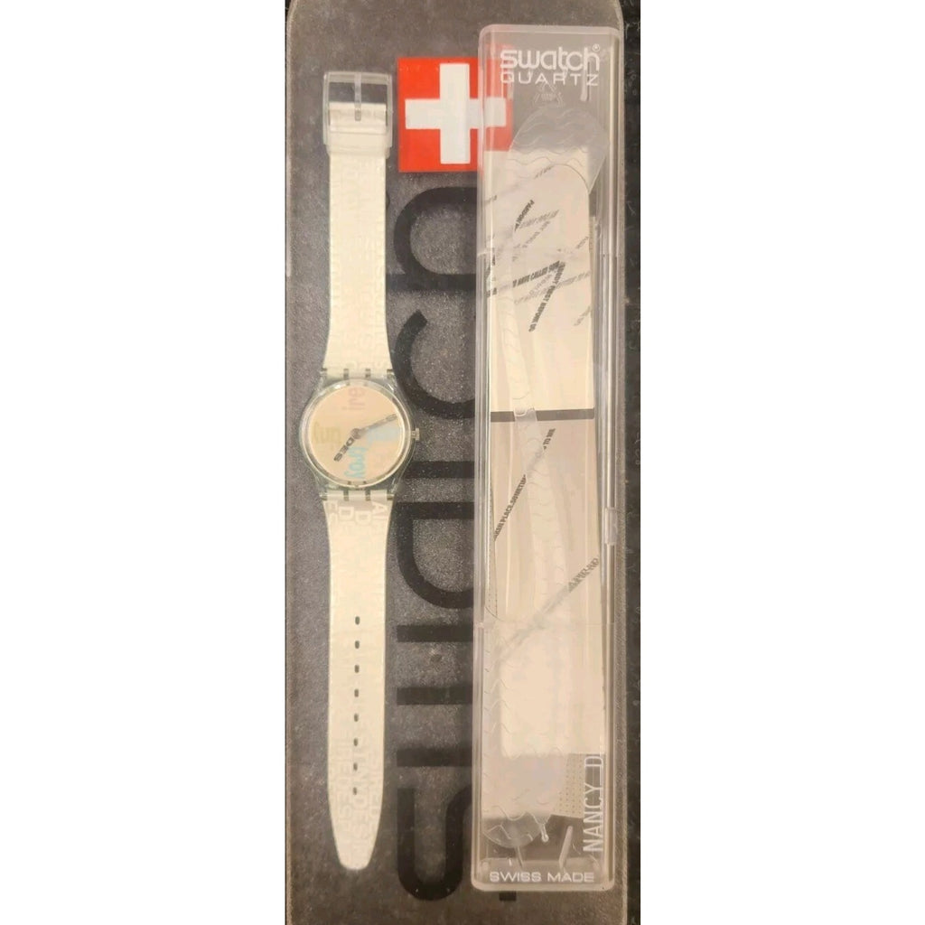 Swatch Artpack4 Watch Set with the TICKING BRAIN GK247 by Jo Whaley