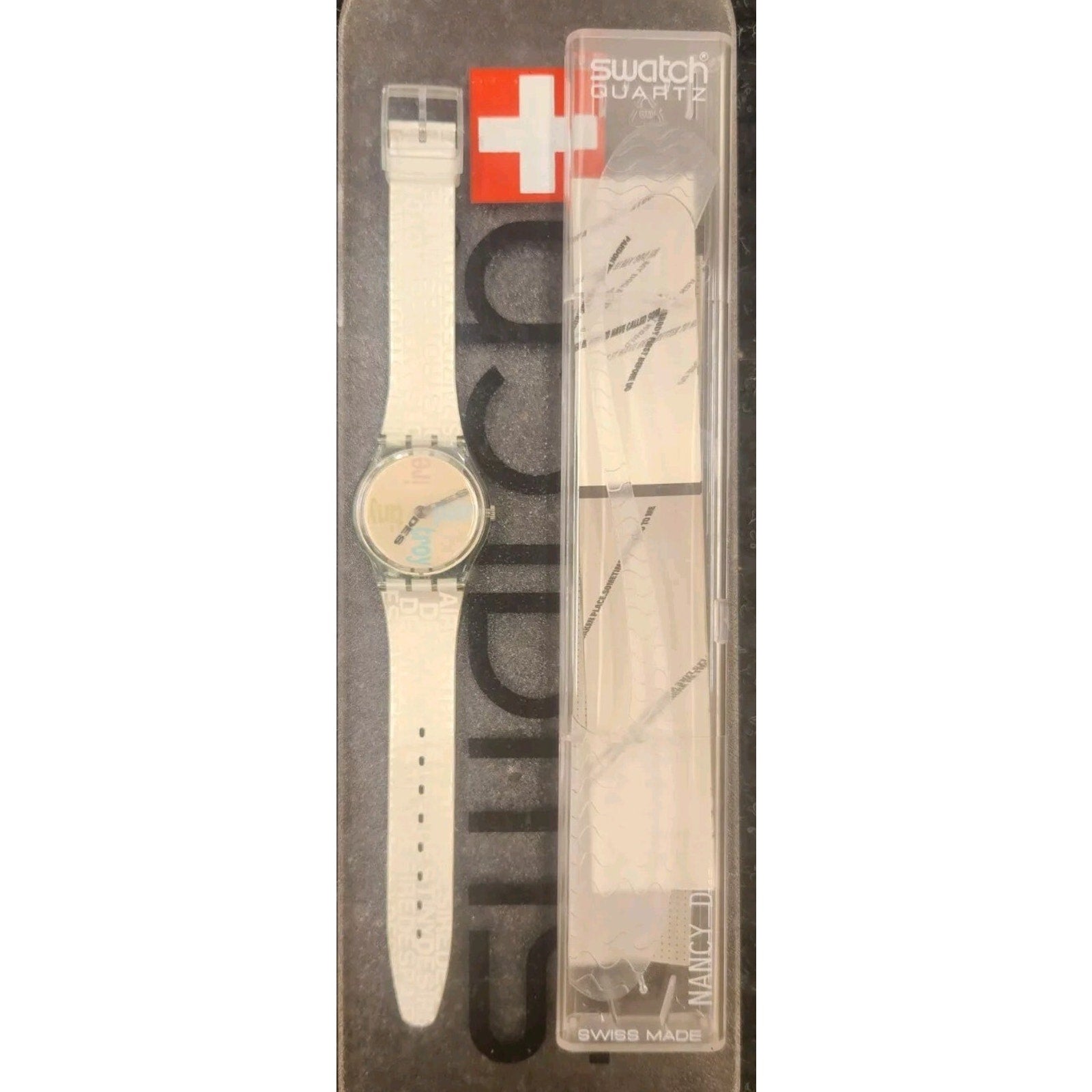 Swatch Artpack4 Watch Set with the TICKING BRAIN GK247 by Jo Whaley