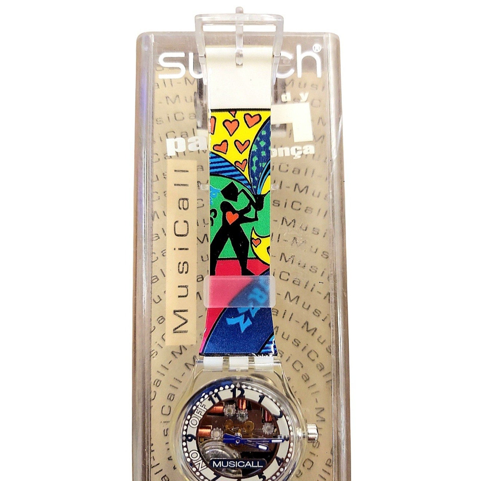 Swatch Specials Musicall Watch SLK110C 1999 Montreux Jazz festival New In Case