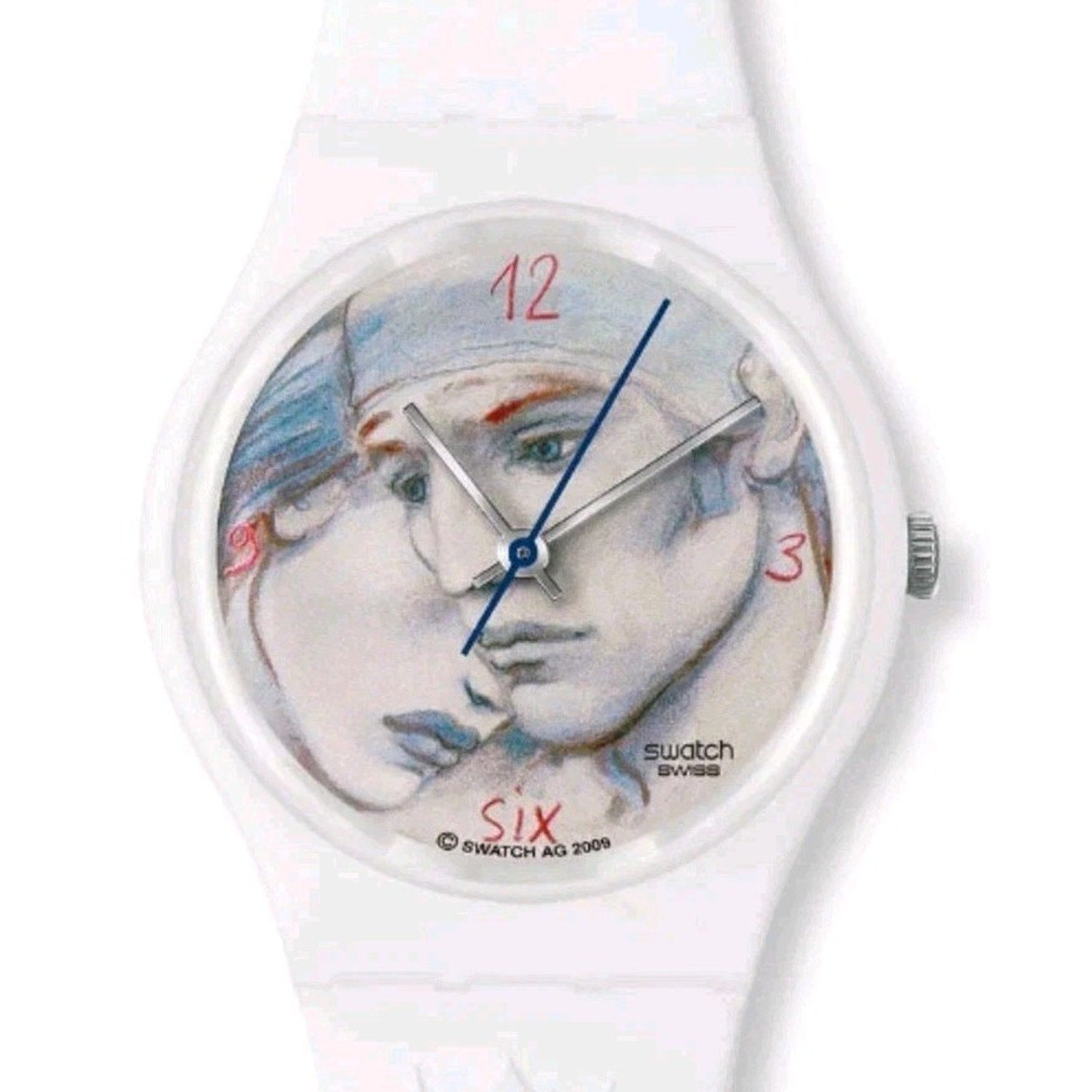 Swatch Watch INTO EACH OTHER GZ218S 2010 Rare Numbered Edition Specials