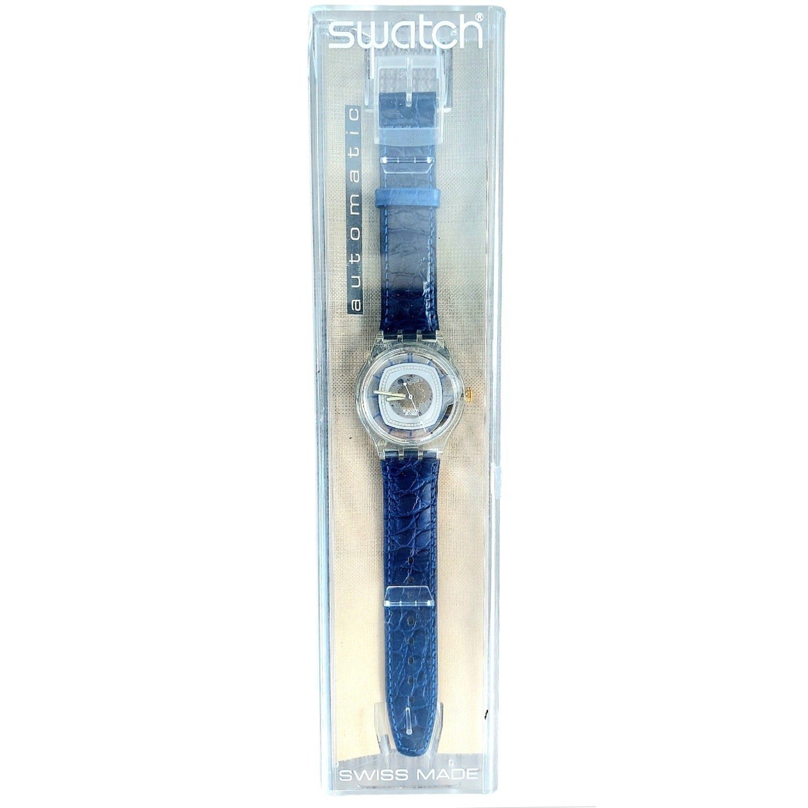 Vintage Swatch HIDDEN VIEW SAK117 1994 Automatic Rare Swiss Made Watch NOS P83