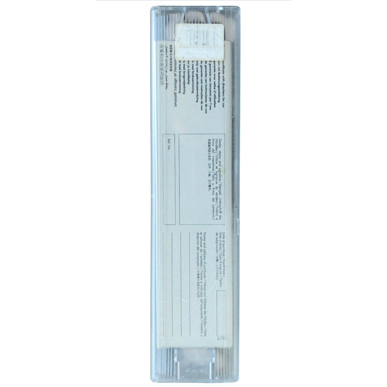 Swatch Watch GREENTIC SCV100 1992 Chrono Rare Swiss Made New Old Stock