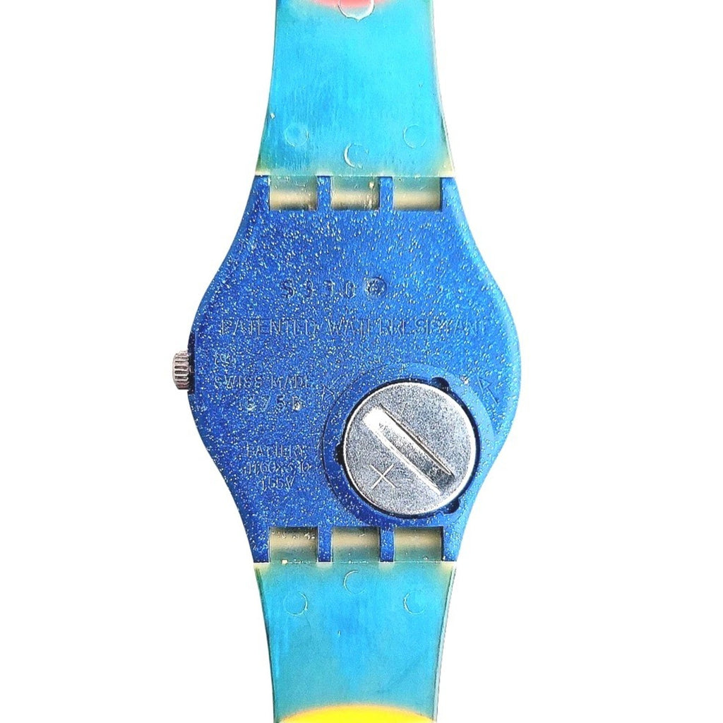 Swatch watch TAROT GN131 1993 Standard Gents Rare Vintage Swiss Made Quartz READ