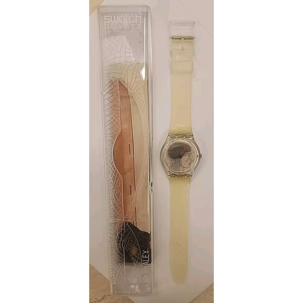 Swatch Artpack4 Watch Set with the TICKING BRAIN GK247 by Jo Whaley