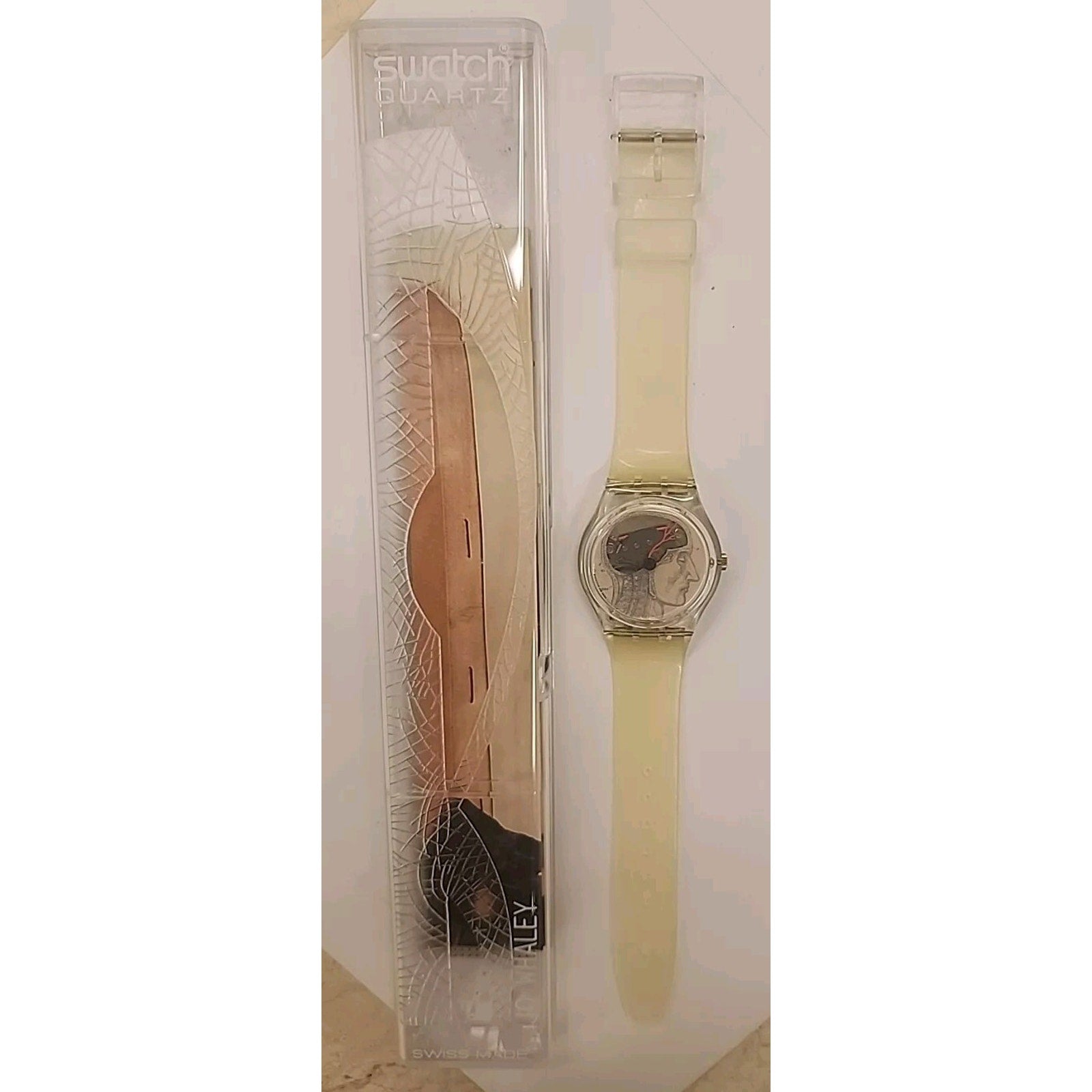 Swatch Artpack4 Watch Set with the TICKING BRAIN GK247 by Jo Whaley