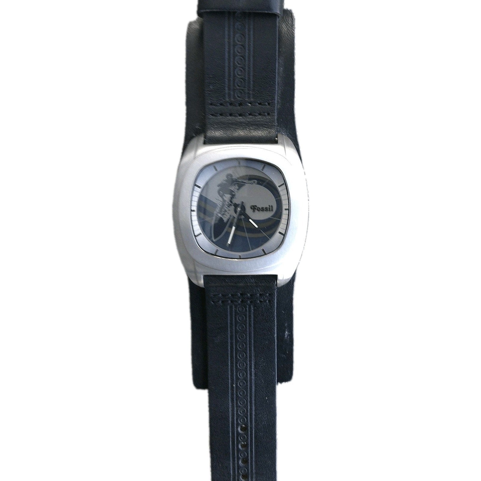 Vintage Fossil JR-8290 Big Tic Surfer Digital Animation Display Men's Watch Rare