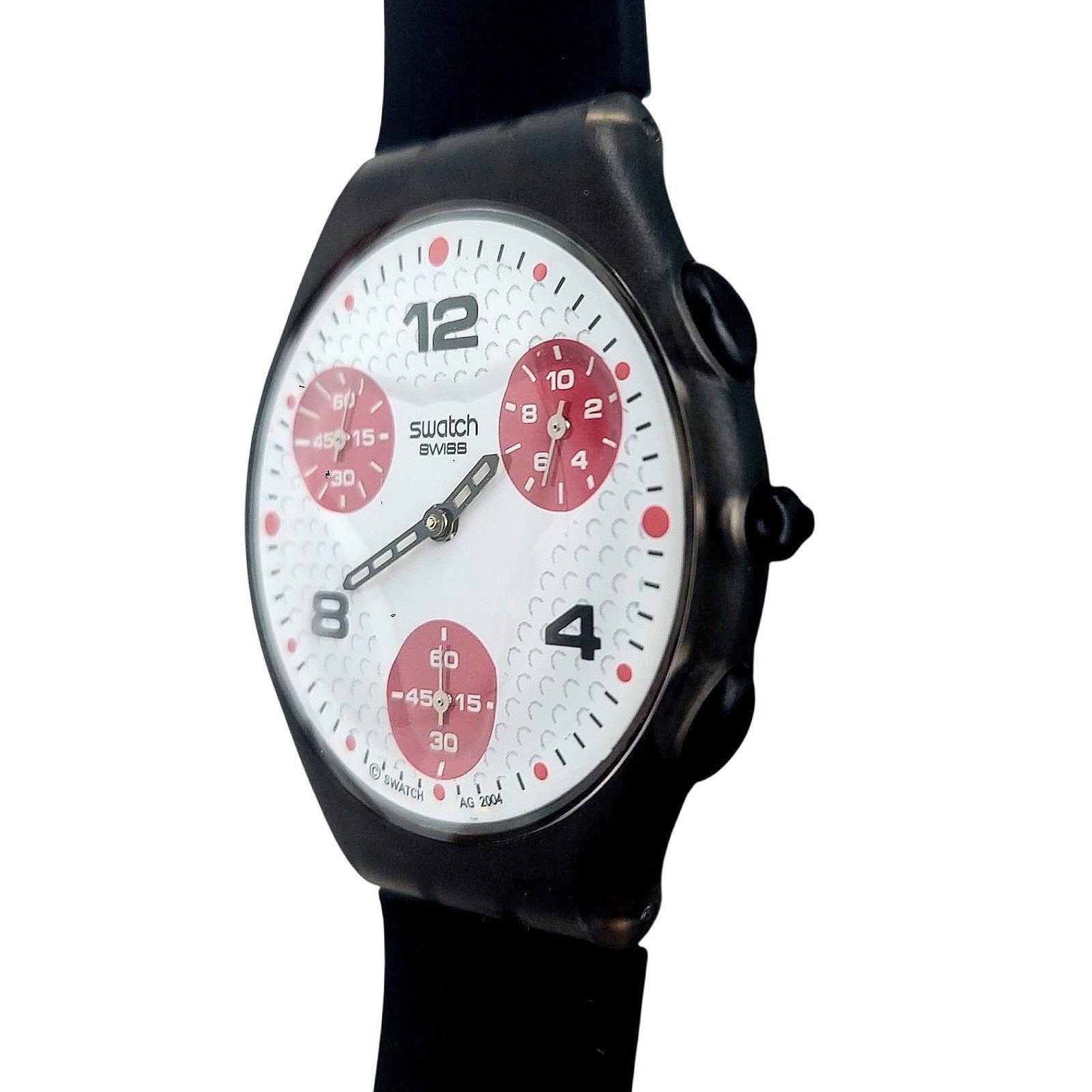 Swatch Watch DOTTY DOTS SUYM104 2004 Skin Chrono New In Case With Paperwork