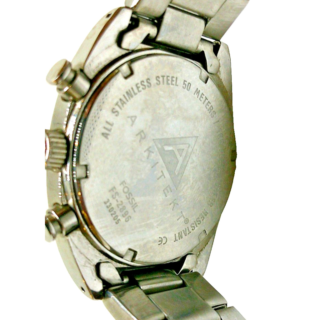 Fossil Arkitekt Speedway Chronograph Stainless Steel Men's Quartz Watch FS-2896
