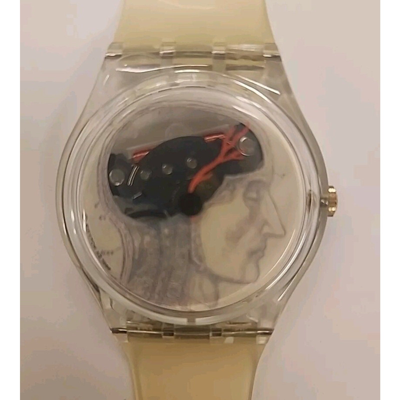 Swatch Artpack4 Watch Set with the TICKING BRAIN GK247 by Jo Whaley