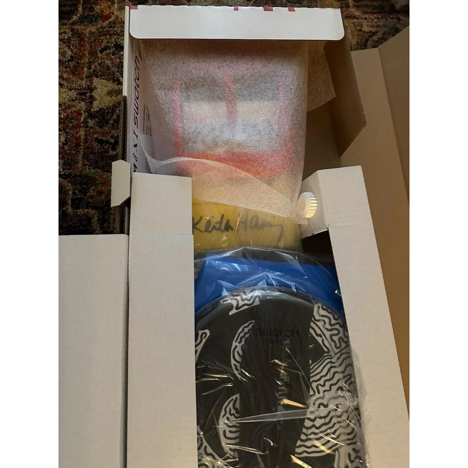 Swatch ECLECTIC MICKEY Maxi Clock MSUOZ336 2021 Specials Design By Keith Haring