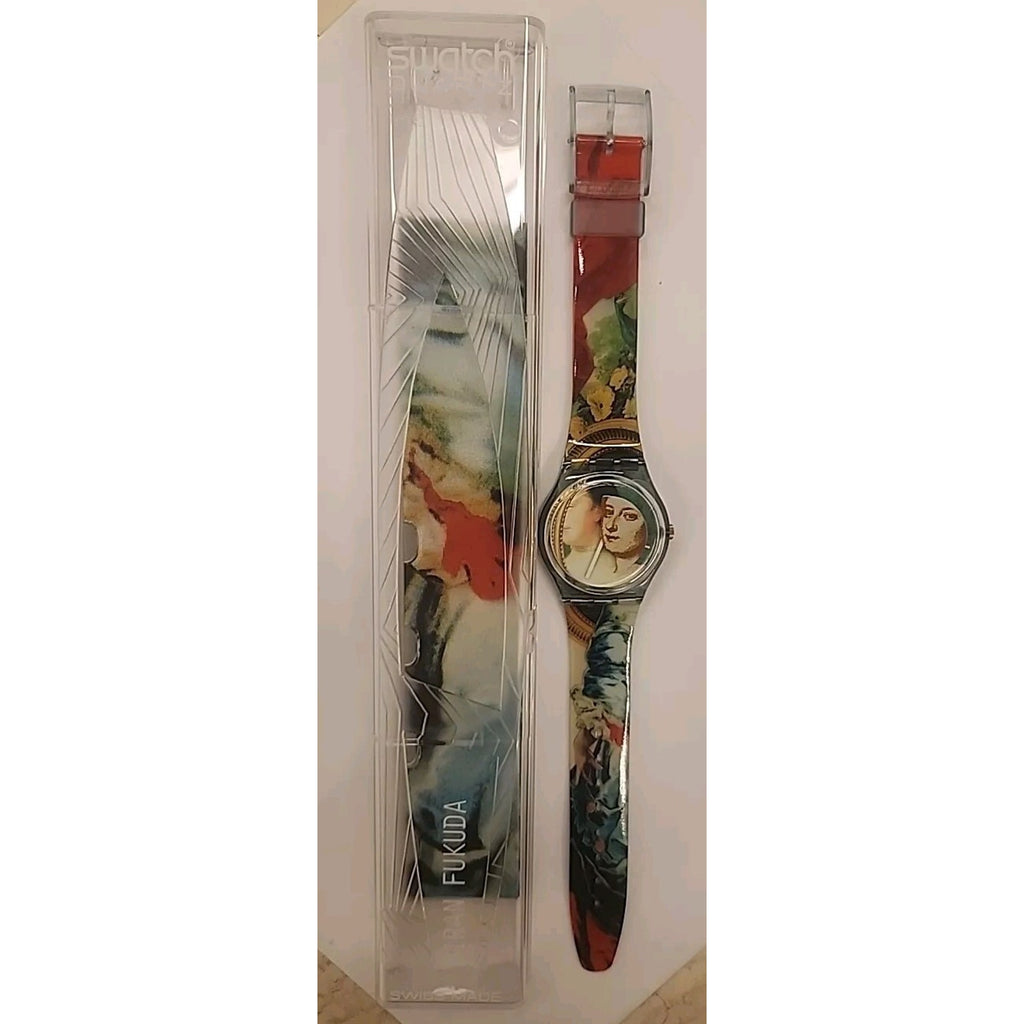Swatch Artpack4 Watch Set with the TICKING BRAIN GK247 by Jo Whaley
