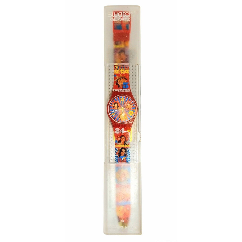 Swatch Watch LATINAS GR137 1998 Standard Gents Rare Vintage Swiss Quartz