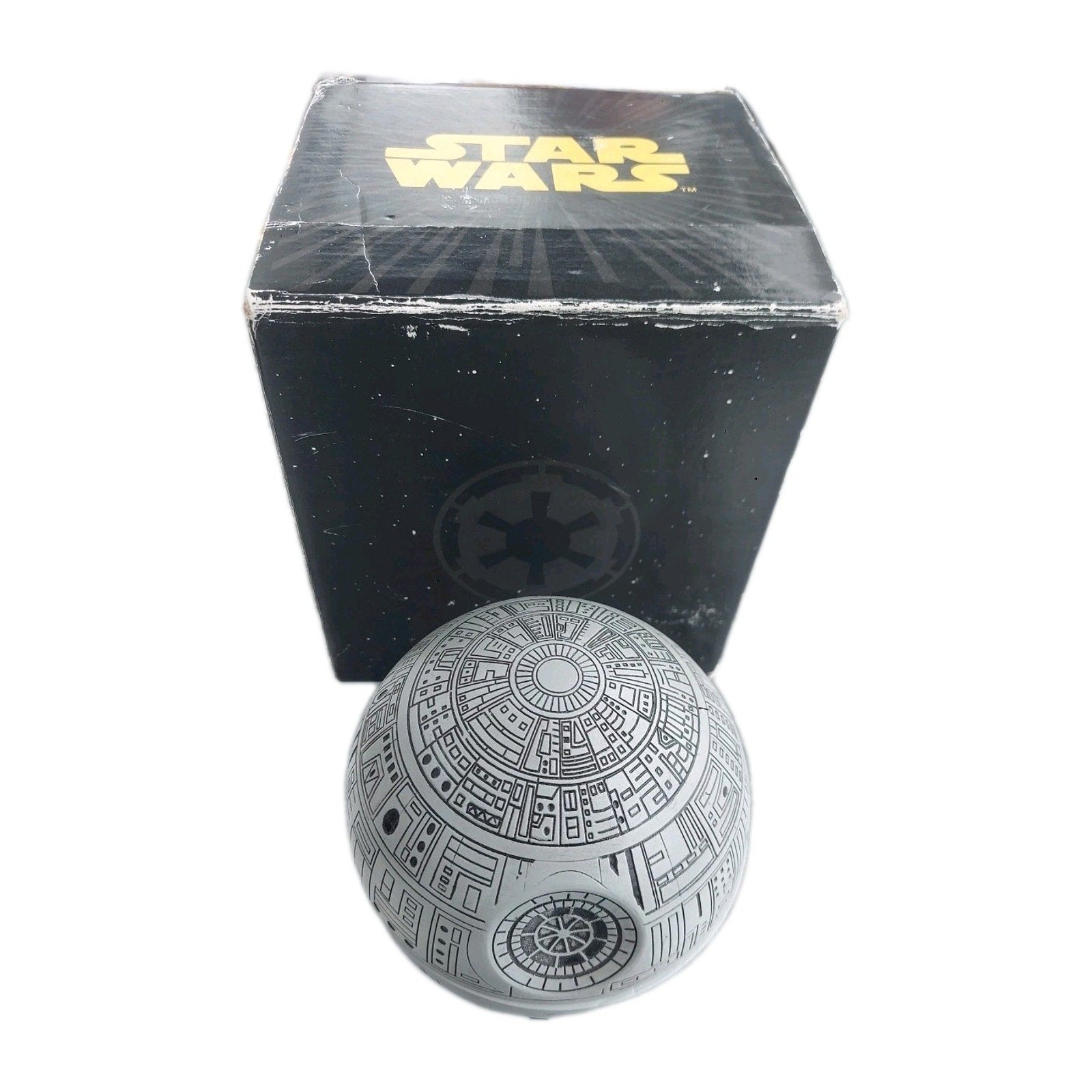 Vintage FOSSIL Star Wars Death Star Watch LI-1568 1996 Rare Limited Edition