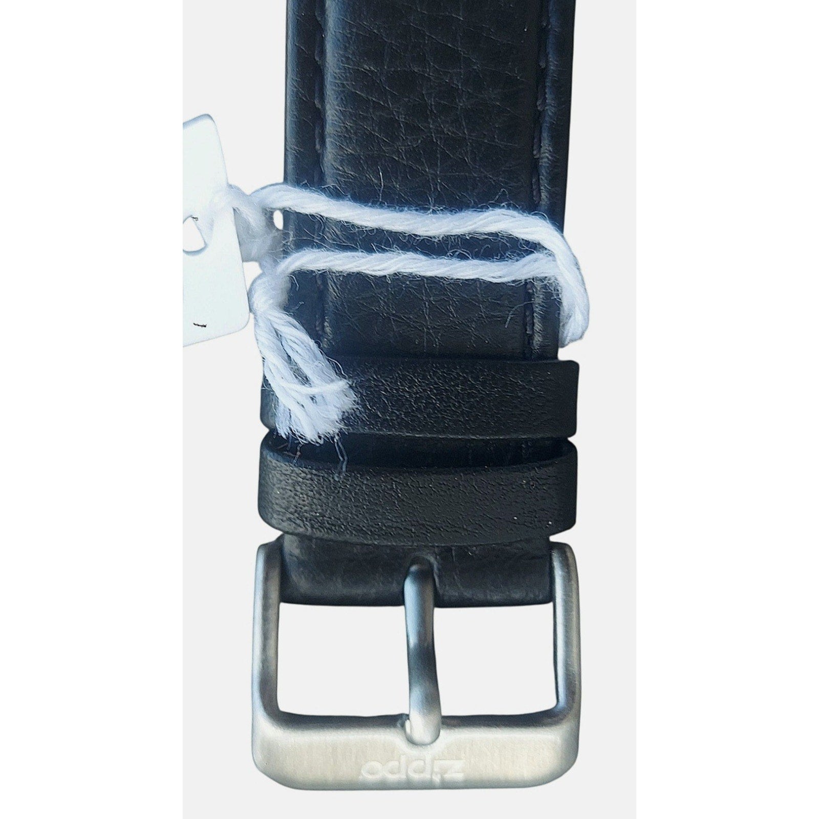 Zippo Casual Bolted Watch Model 45008 Men's 46mm Quartz Leather Band & Battery